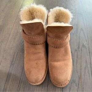 UGG Cozy Tan Shearling Boots